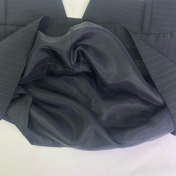 Esprit Collection Mini Mini Skirt Black 9 Juniors Flirty Preppy School Y2K - Picture 8 of 9